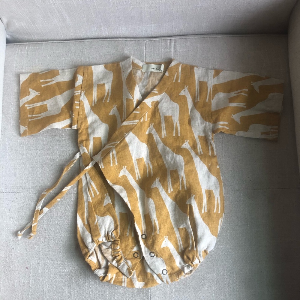 Kimono Style Bubble Romper